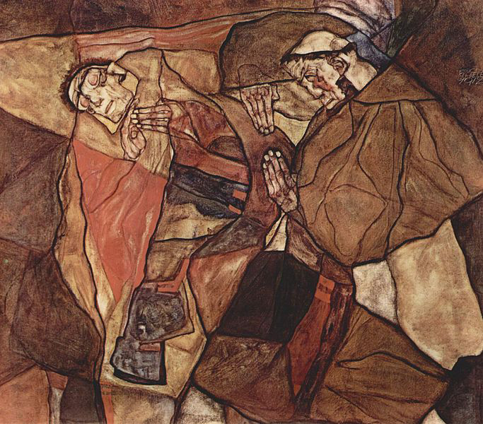 Egon Schiele Agony